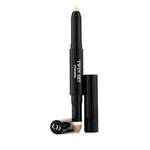 Dior TWIN SET Eyeshadow color stick and blending powder 530 Beige Ruban